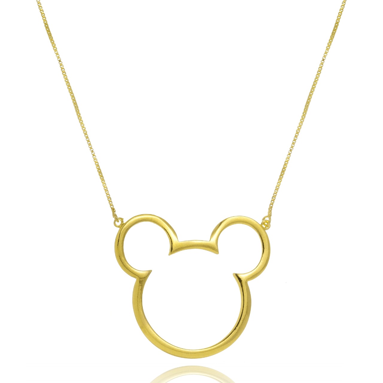 Colar Personalizado Mickey E Minnie Vazad...